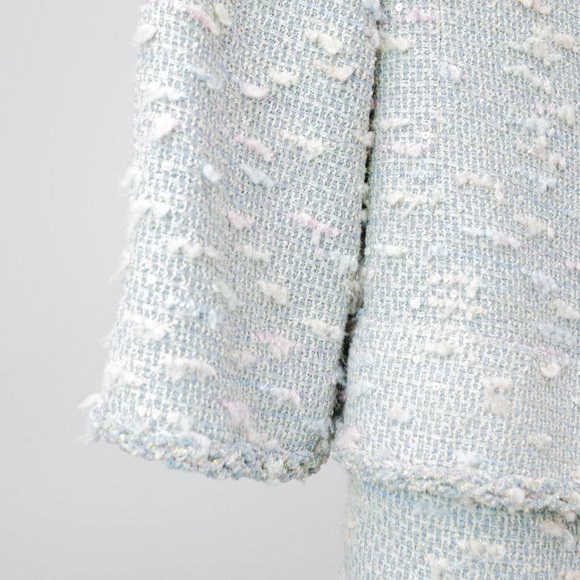 Chanel 07C Double Breasted Tweed Coat - Picture 9 of 16